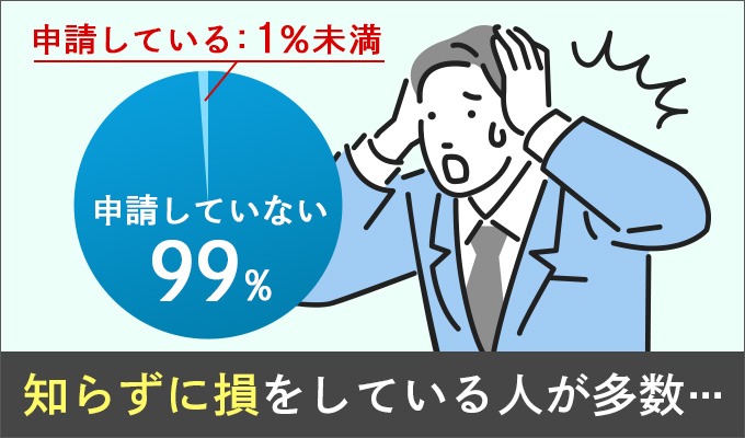 知らずに損している人が多数…